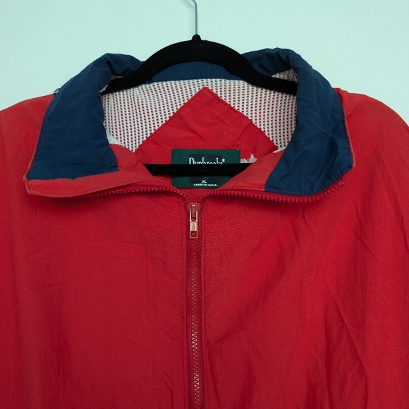 Vintage Dunbrooke Lightweight Fisherman Windbreaker Sz XL Front Zip Mesh Lined - Picture 3 of 14
